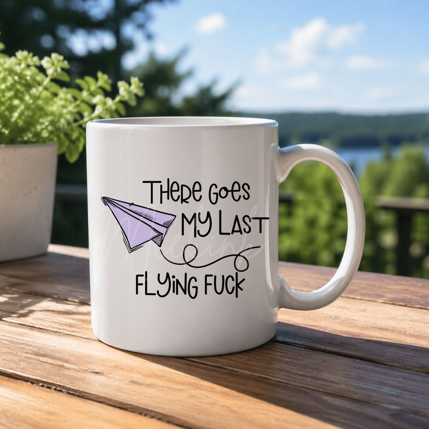 My Last Flying 8cm UVDTF Decal