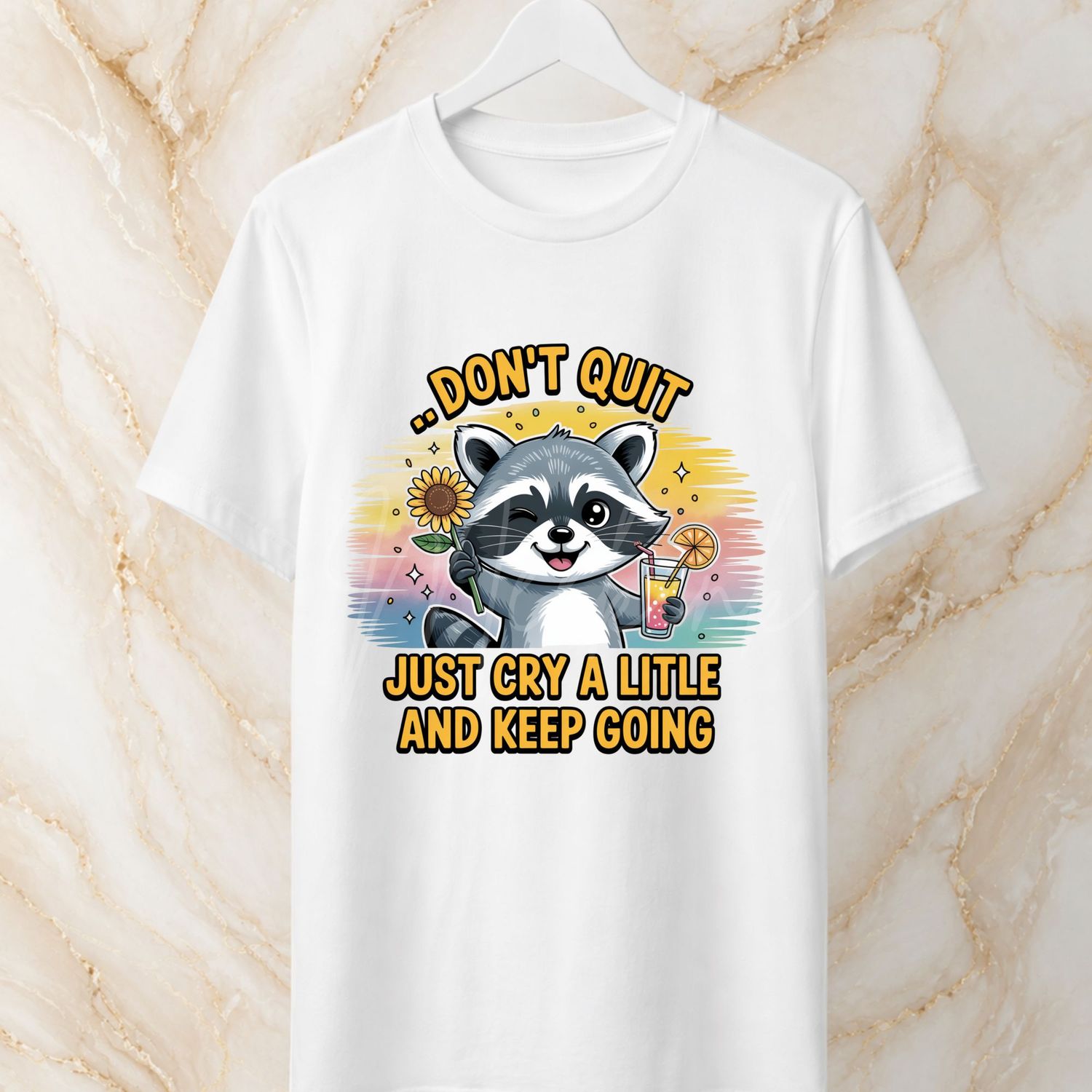 Don't Quit 8cm UVDTF Decal