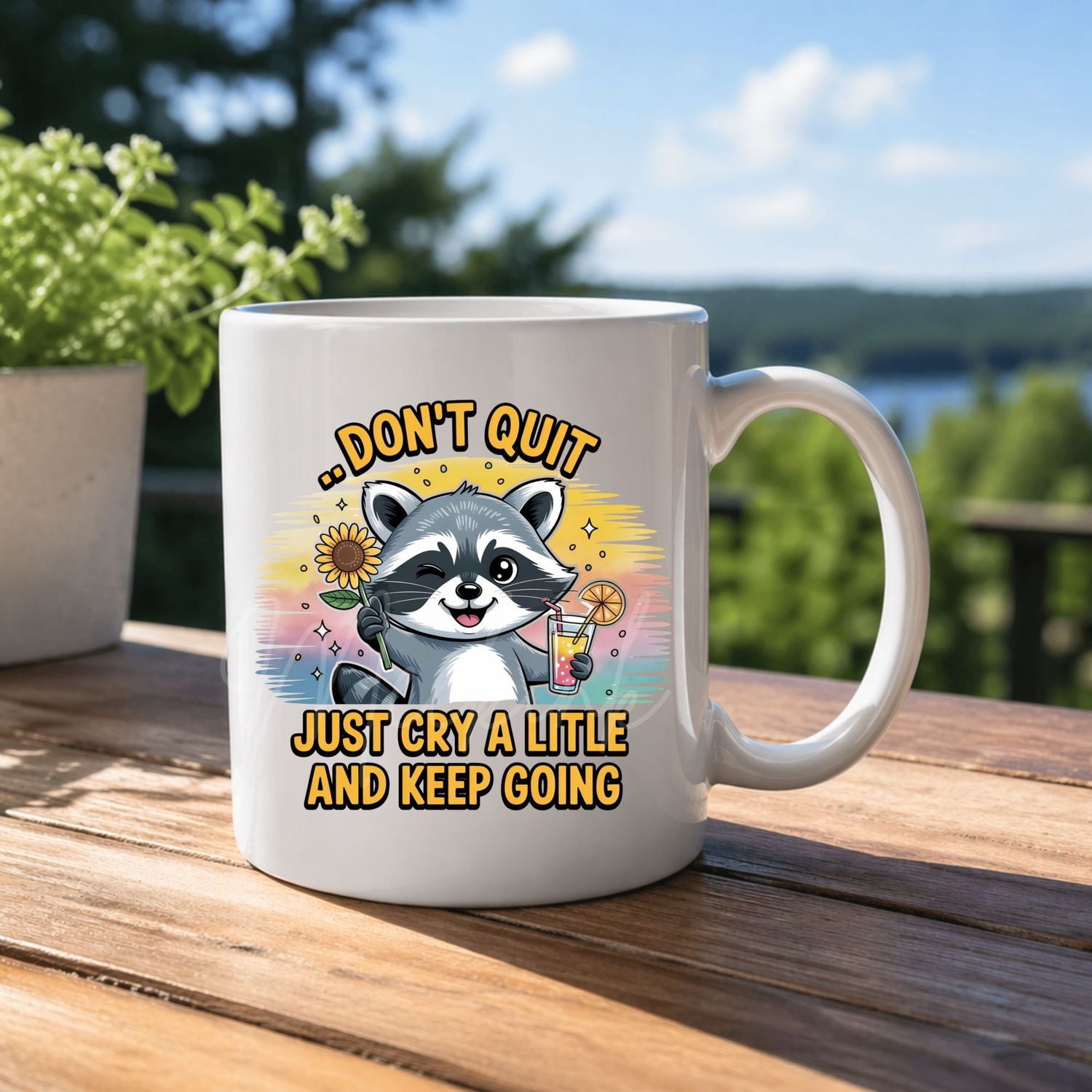 Don't Quit 8cm UVDTF Decal
