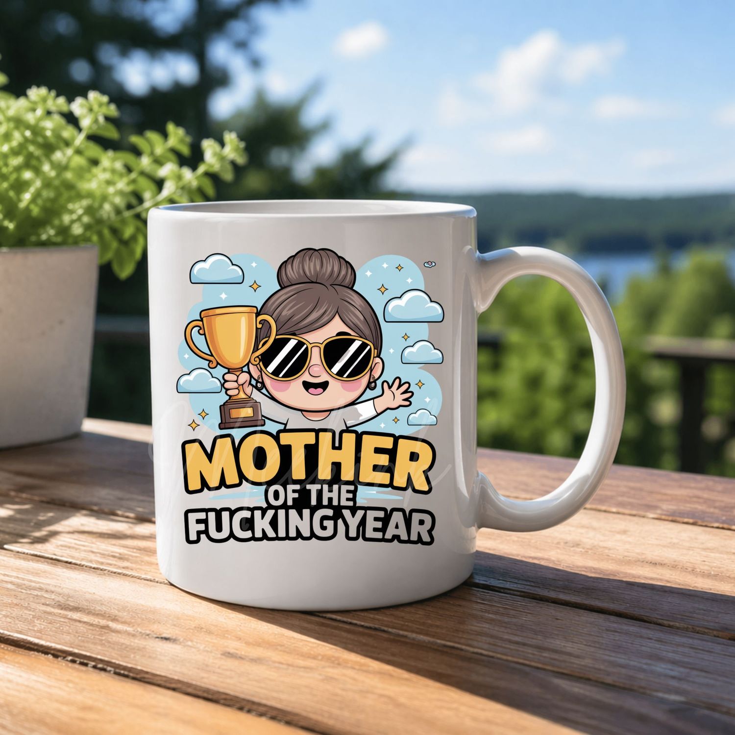 Mother 8cm UVDTF Decal