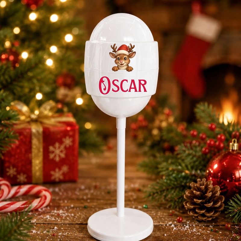 Peeking Reindeer  DTF or UVDTF Decal