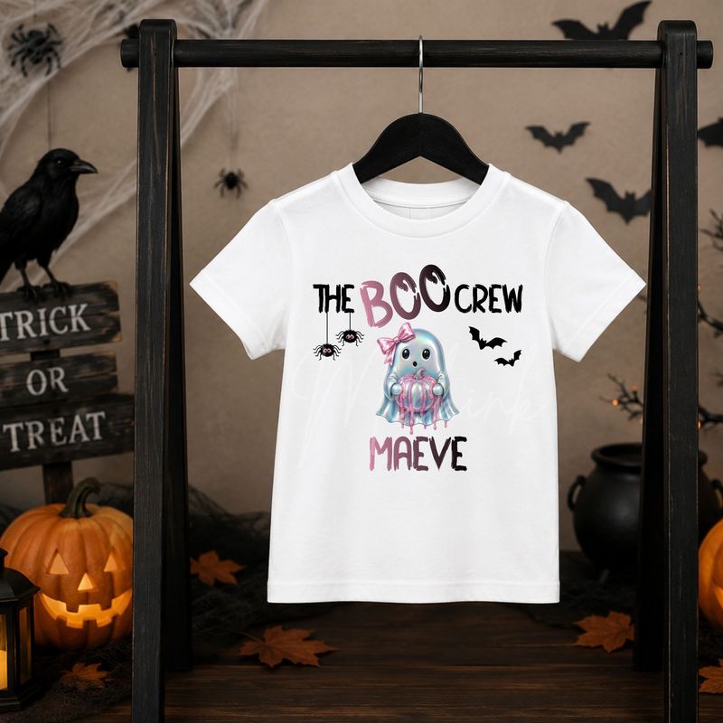The Boo Crew Design 3 UVDTF or DTF Decal The Boo Crew Design 3 UVDTF or DTF Decal