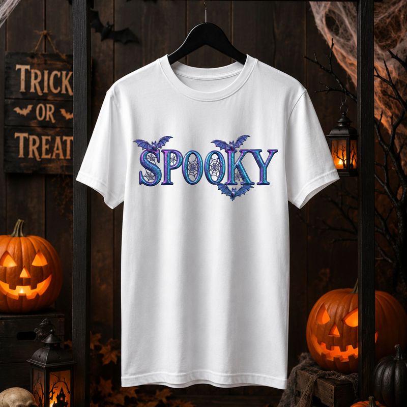 Spooky UVDTF or DTF Decal