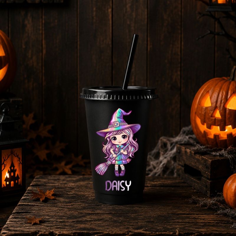 Personalised Witch UVDTF or DTF Decal Personalised Witch UVDTF or DTF Decal
