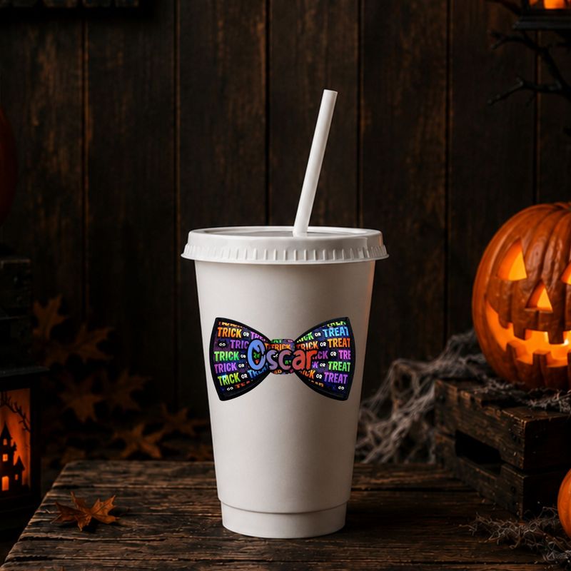 Trick Or Treat Dicky Bow UVDTF or DTF Decal