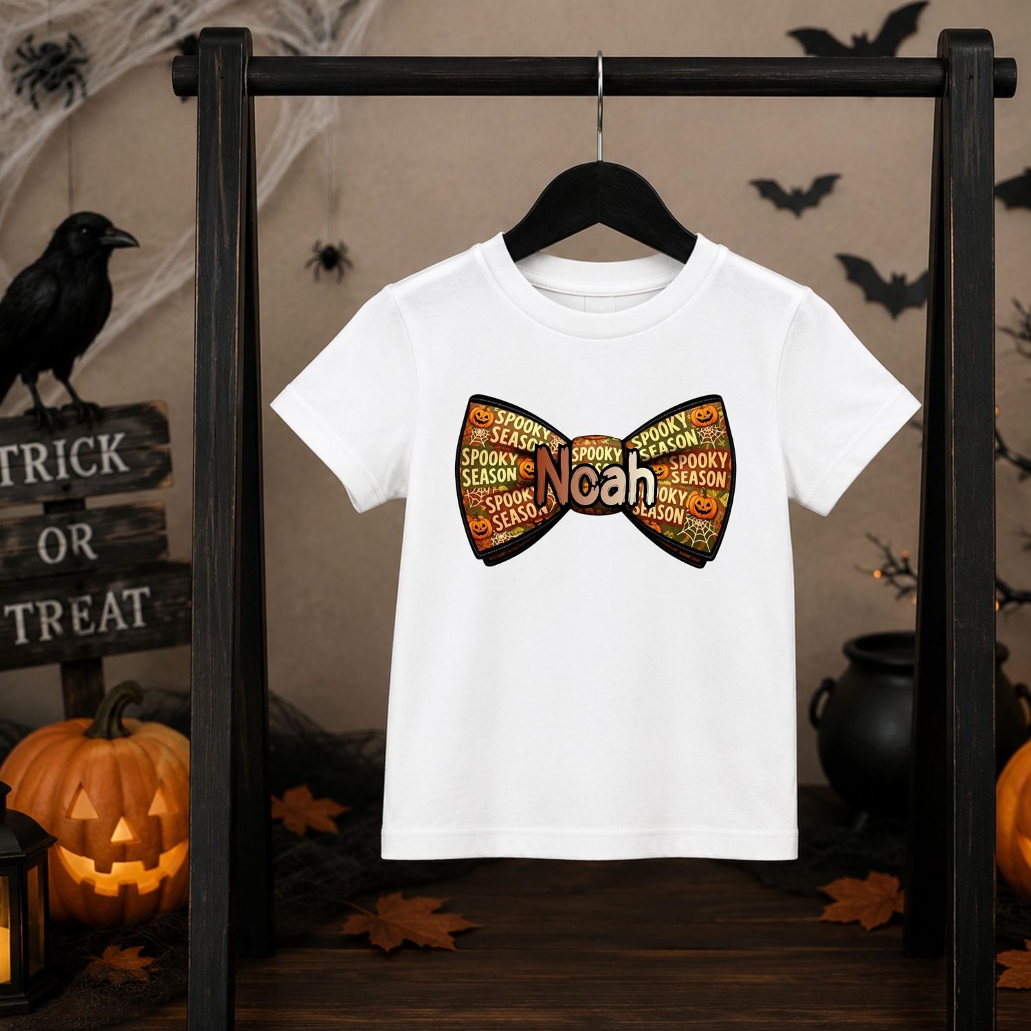 Spooky Season Dicky Bow UVDTF or DTF Decal