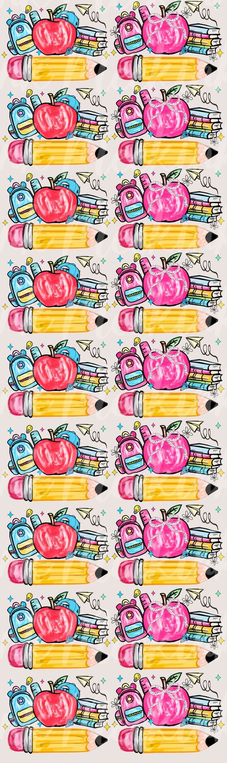 1 Meter When I Wake Up My First Day At Apple Pencil DTF Decal x18
