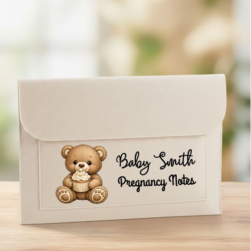 Baby Bear Cupcake 2 New Baby DTF DECAL Baby Bear Cupcake 2 New Baby DTF DECAL
