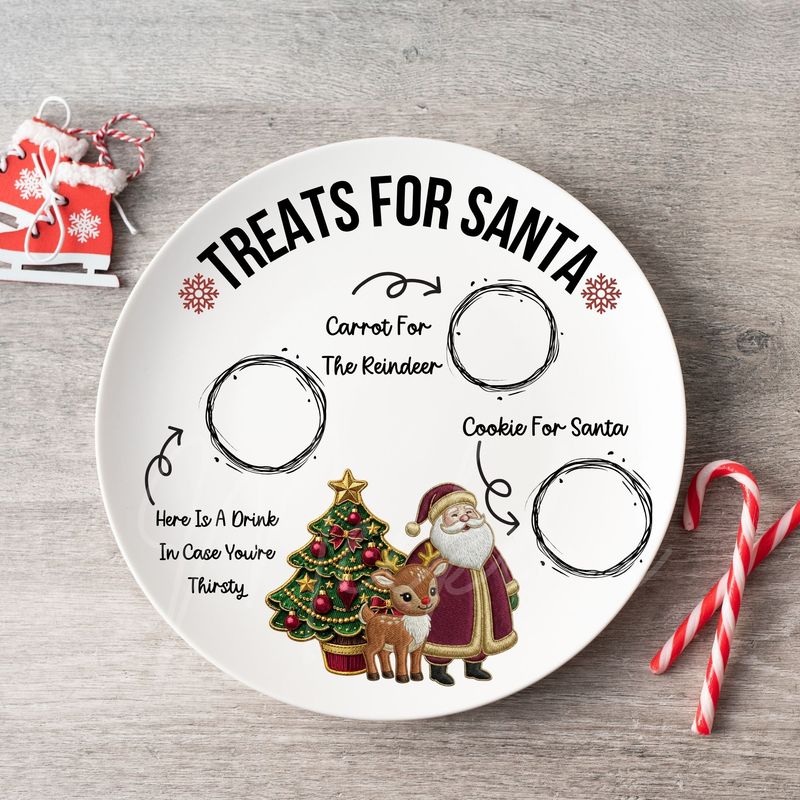 Traditional Christmas Eve Treat Design 1 UVDTF or DTF