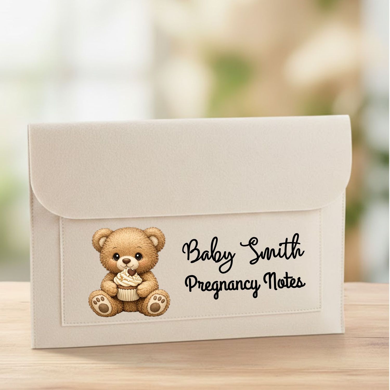 Baby Bear Cupcake 1 New Baby DTF DECAL