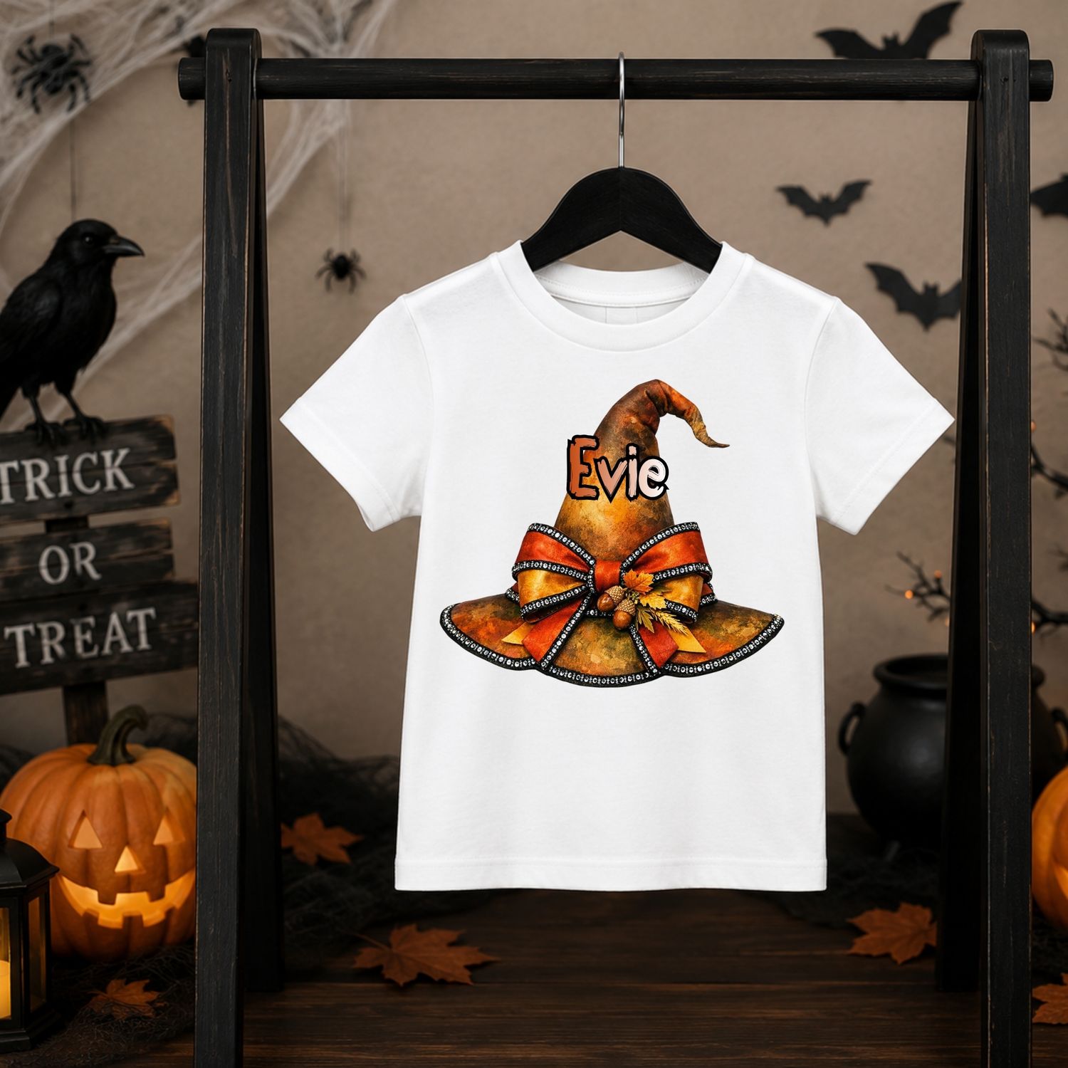 Autumn Witch Hat UVDTF or DTF Decal