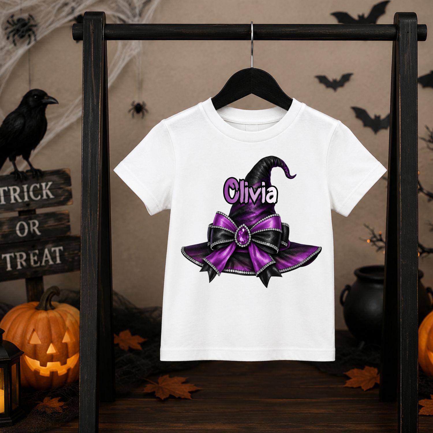 Purple Witch Hat UVDTF or DTF Decal