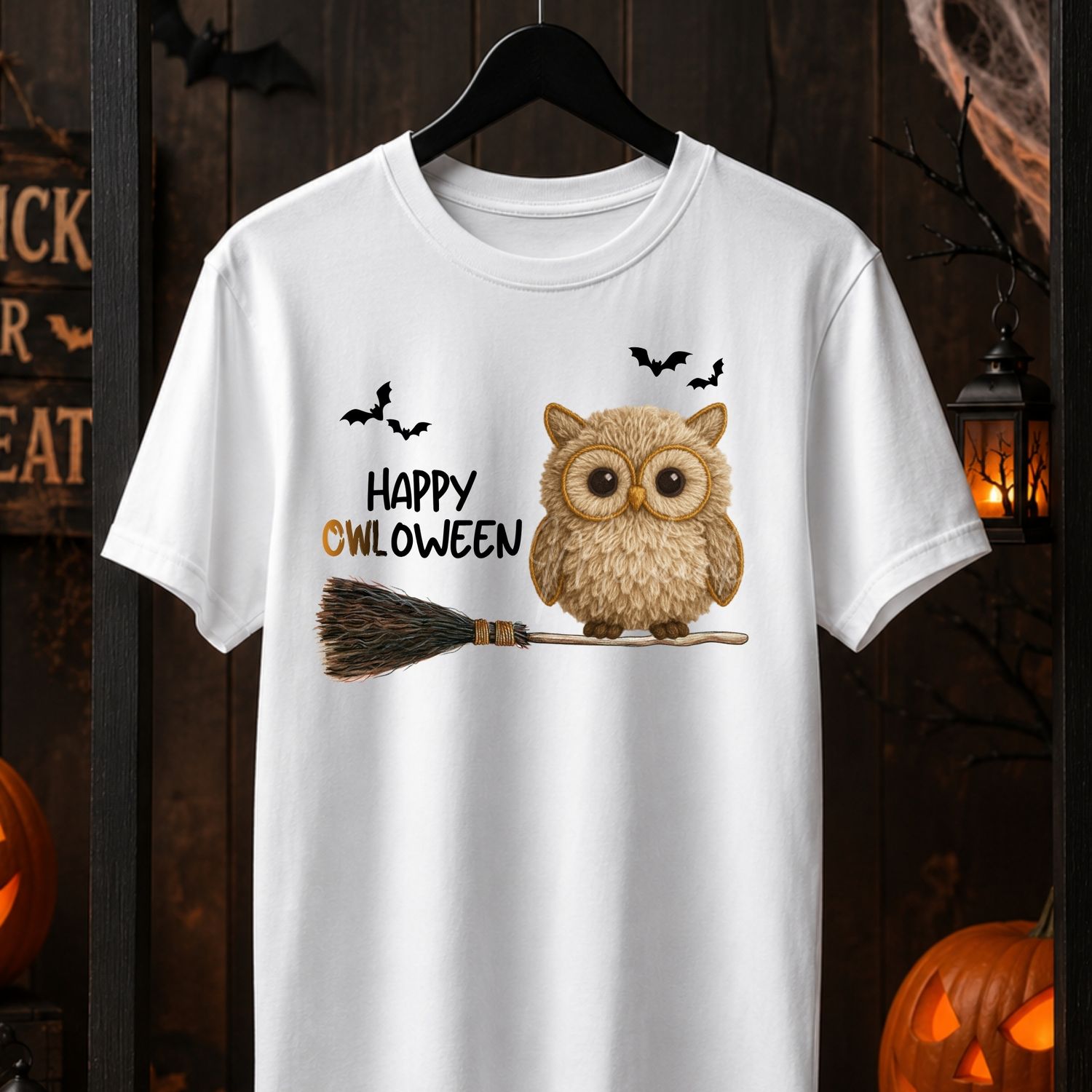 Owl-oween UVDTF or DTF Decal