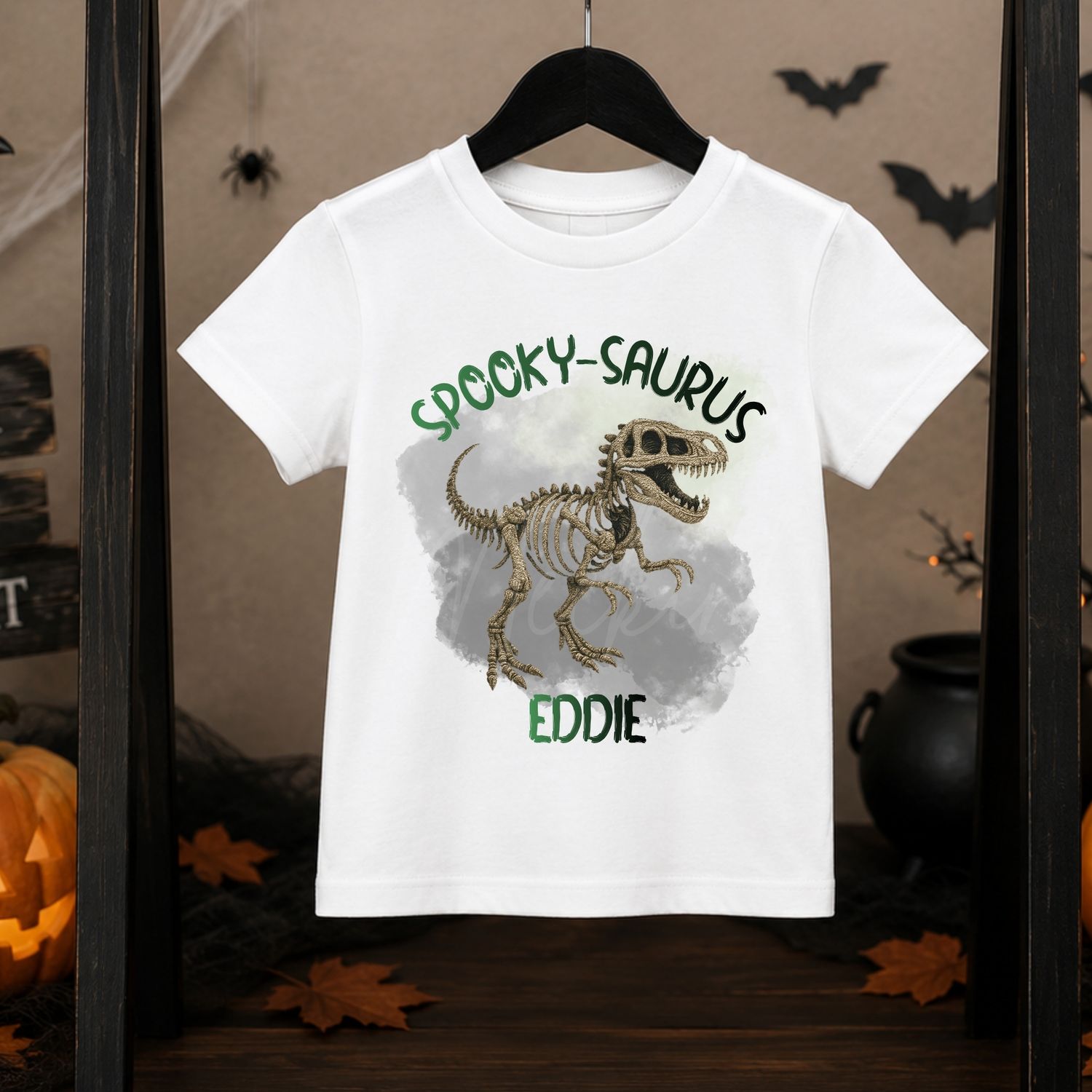 Spooky - Saurus Halloween UVDTF or DTF Decal