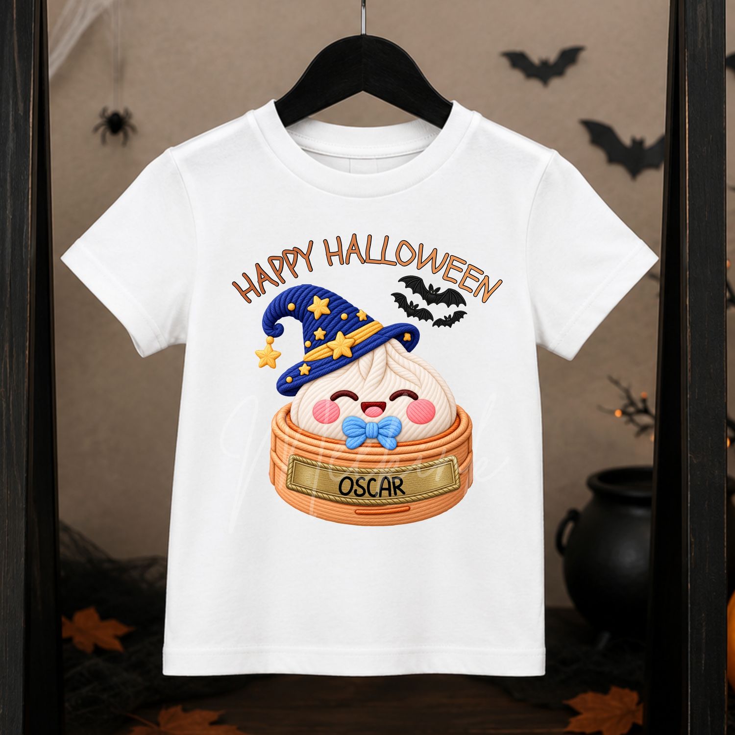 Dumpling Wizard Halloween UVDTF or DTF Decal