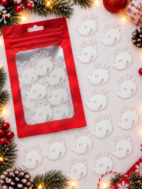 Reindeer Acrylic Or Wood Pack Of 10