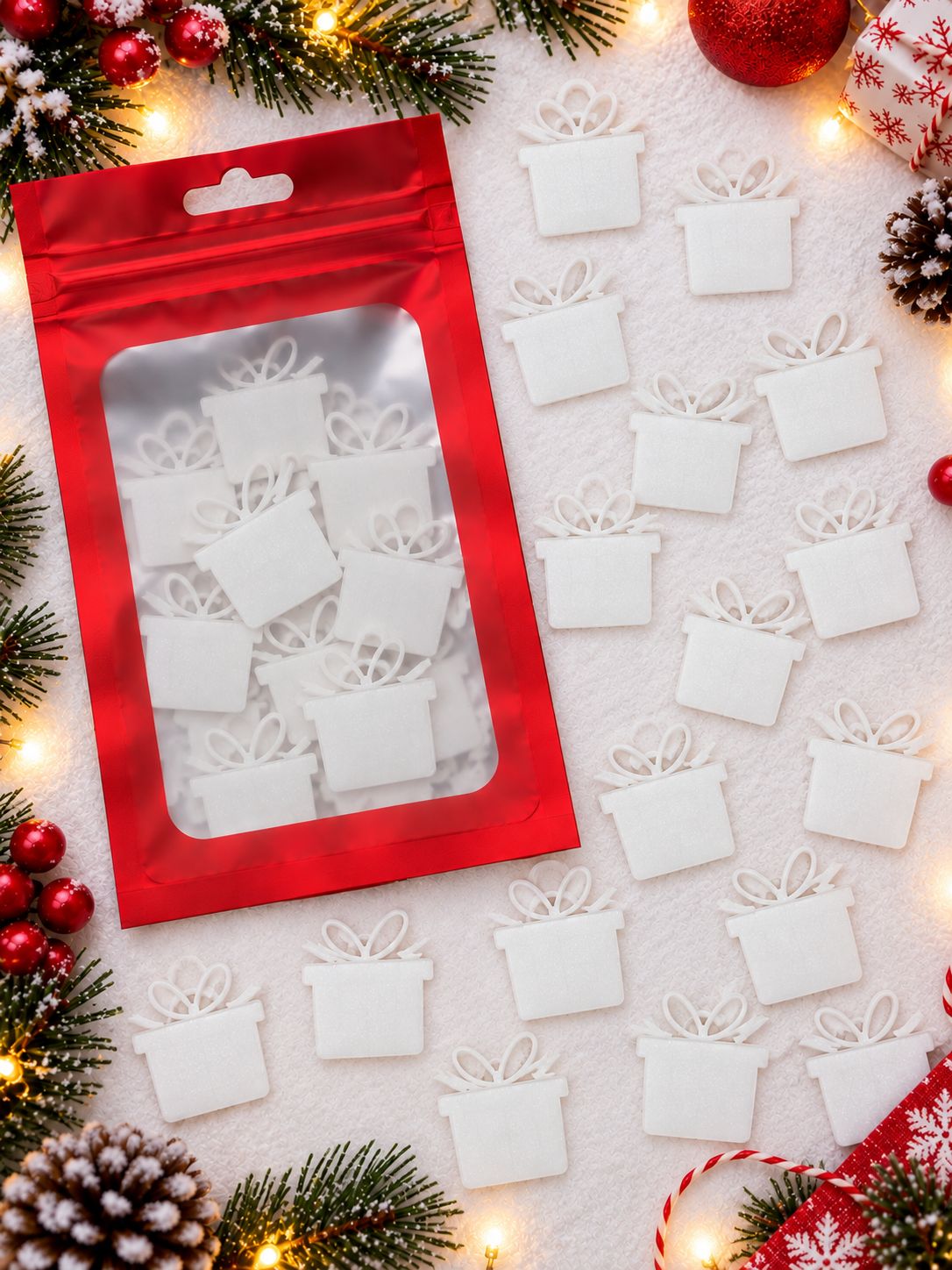 Present Box Acrylic Or Wood Pack Of 10