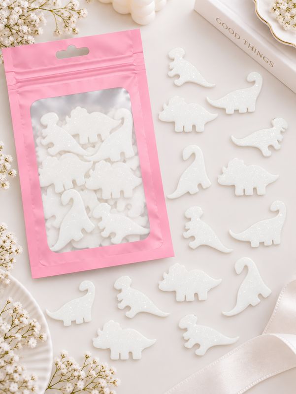 Dino Mix Shape Acrylic Or Wood Pack Of 10