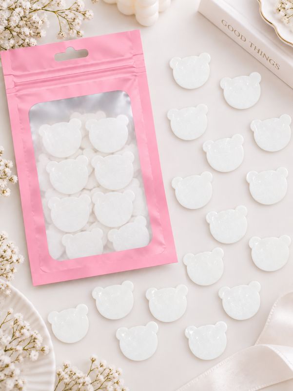 Bear Face Shape Acrylic Or Wood Pack Of 10