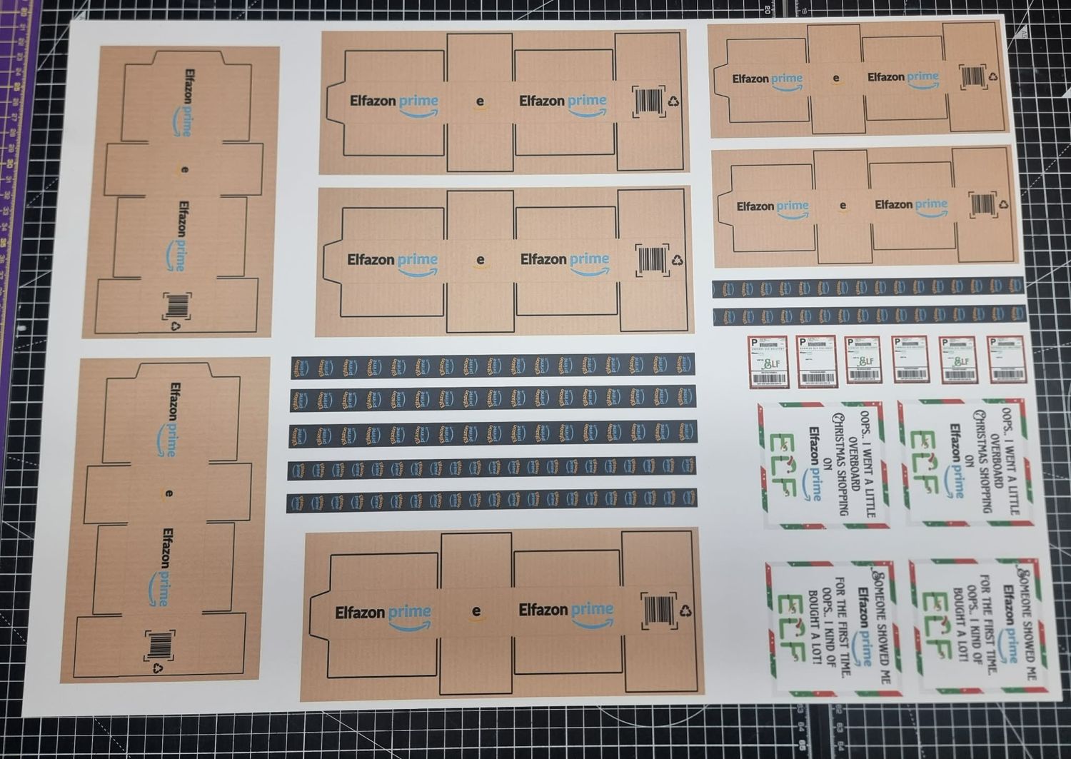 Elfazon Boxes A2 Sheet