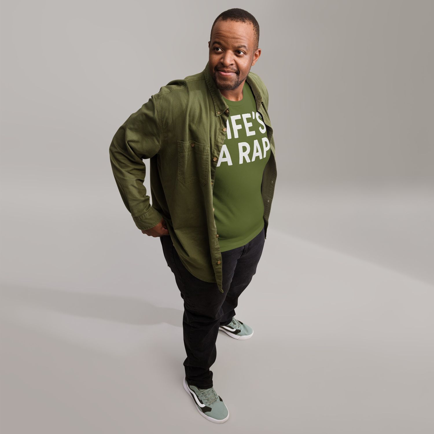 Life&#39;s a Wrap Premium T-Shirt | Bella + Canvas 3001 Soft Tee