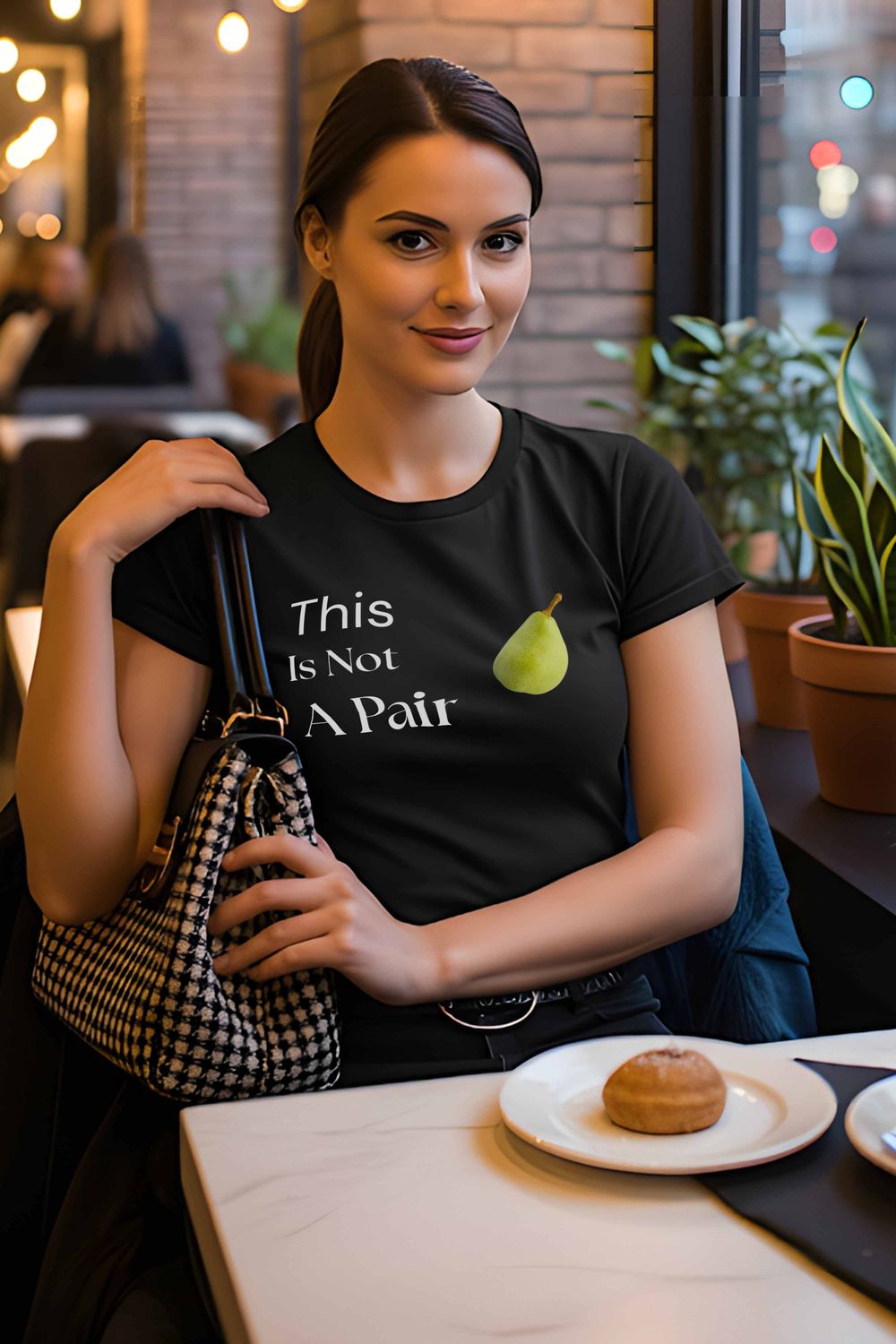This is not a pair&quot; T-shirt | Funny Pear Tee