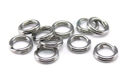 Borboleta Split Rings Argollas