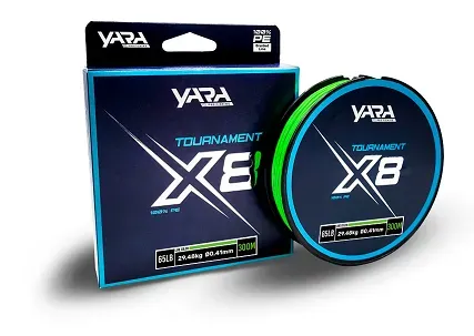 Linea Yara Multifilamento Tournament X8 65lb - 300m