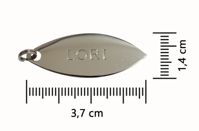 Lori Spinner Blade 3.7 cm x 1.4 cm 5 und