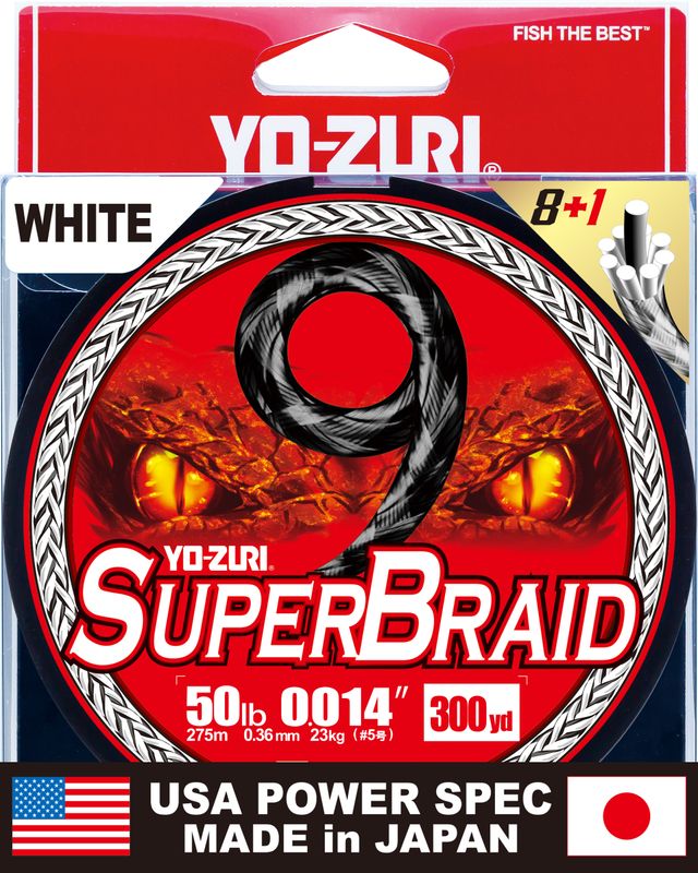 Yo zuri Super Braid 9 300 Yds Verde Oscuro