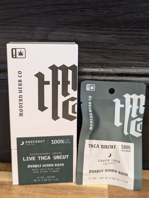 LIVE RESIN THCA 1G VAPE POD WITH BATTERY