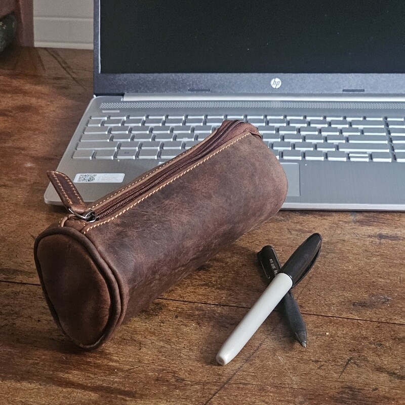 Leather Stationery Case Pencil Case