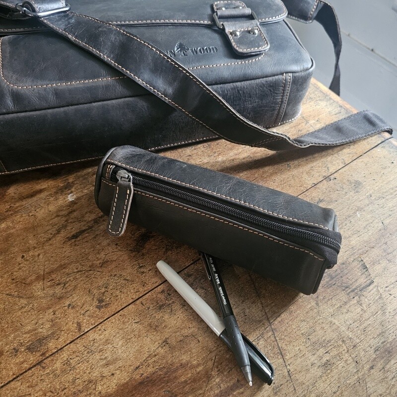 Leather Stationery Case Pencil Case