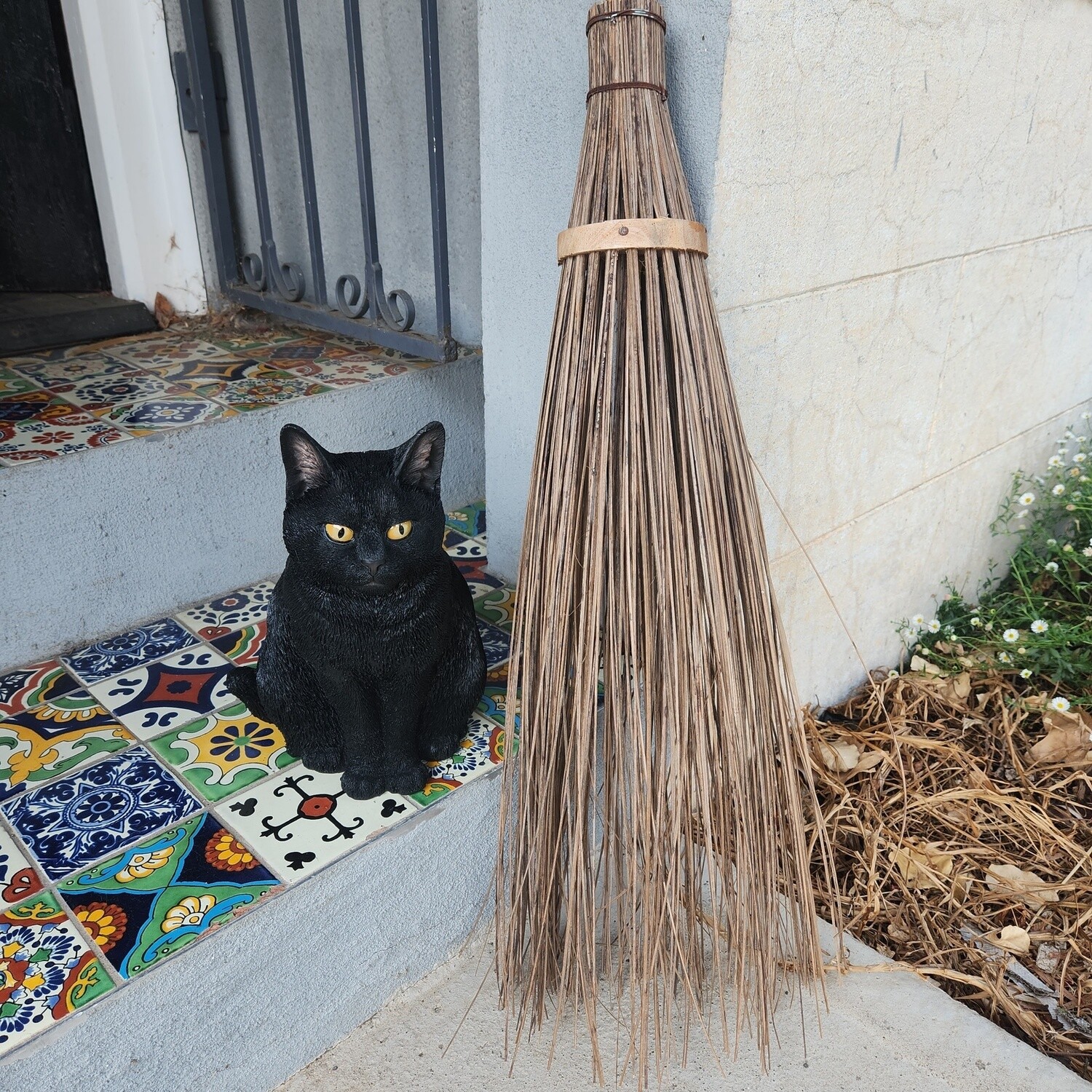 Lucky The Black Cat statue