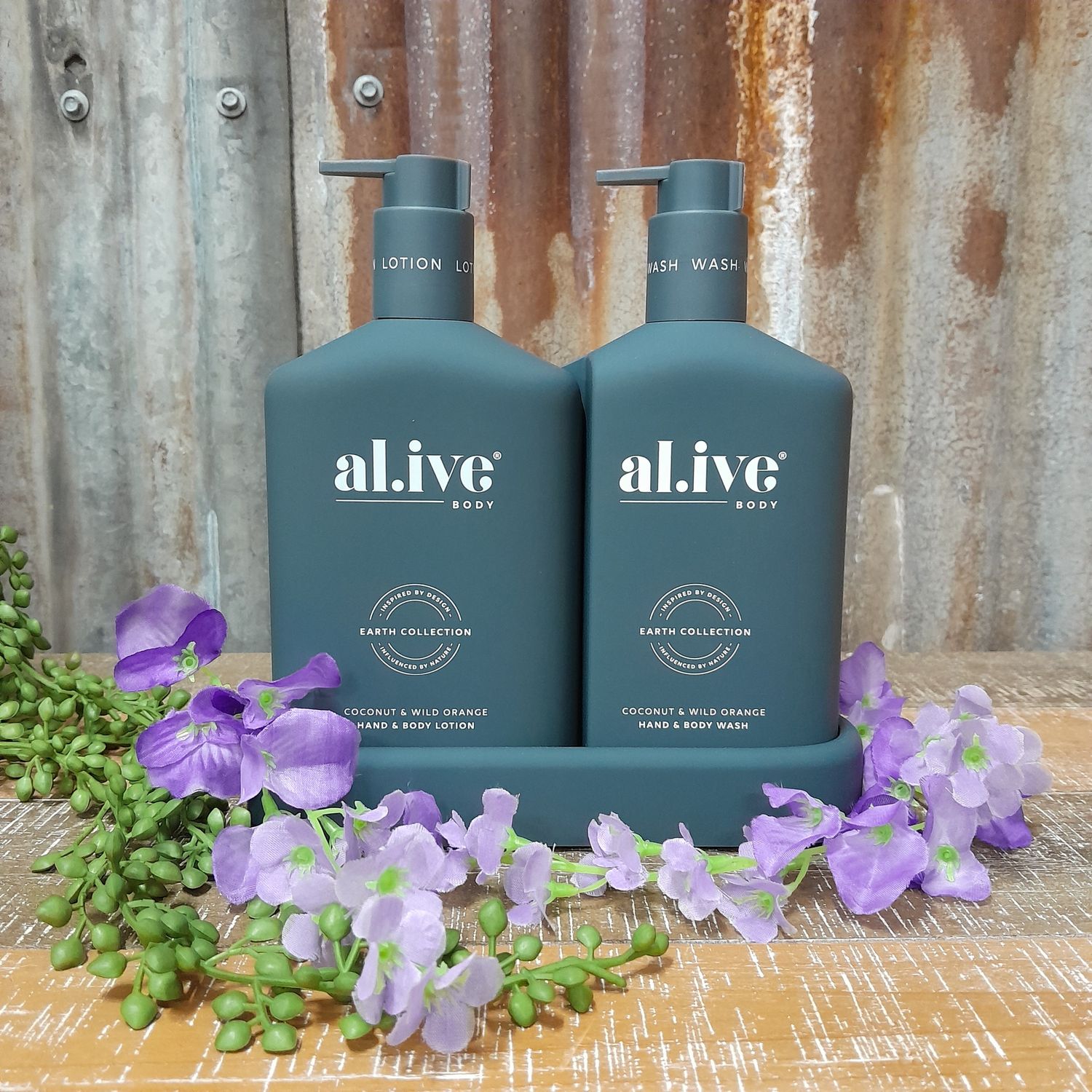 Al.ive Hand &amp; Body Wash/Lotion, Scent: Coconut &amp; Wild Orange