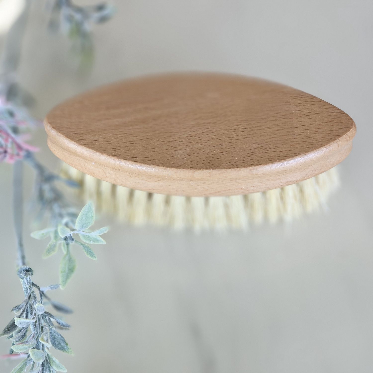 Natural Wood Vegie Brush