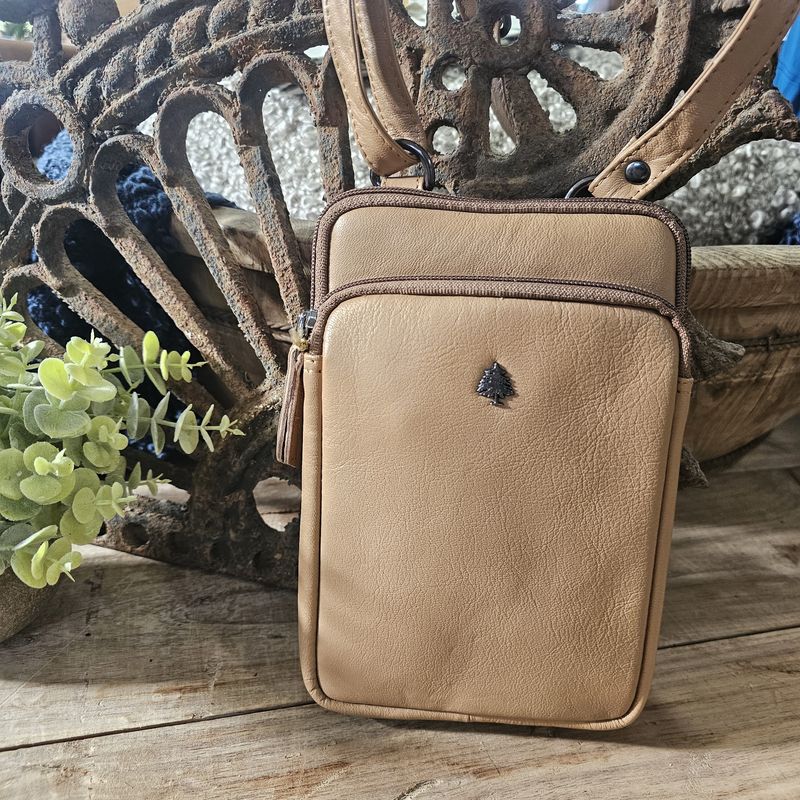 The Luna Mobile Phone Leather Bag