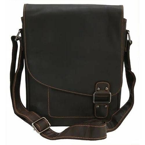 The Journal Leather Messenger Bag