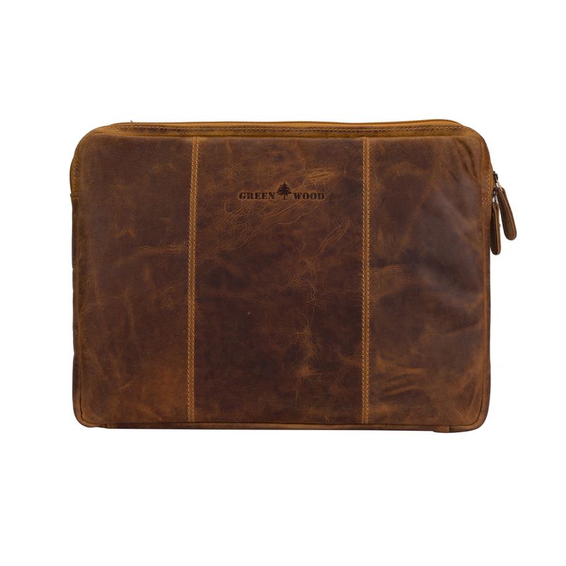 16 Inch Laptop Leather Sleeve