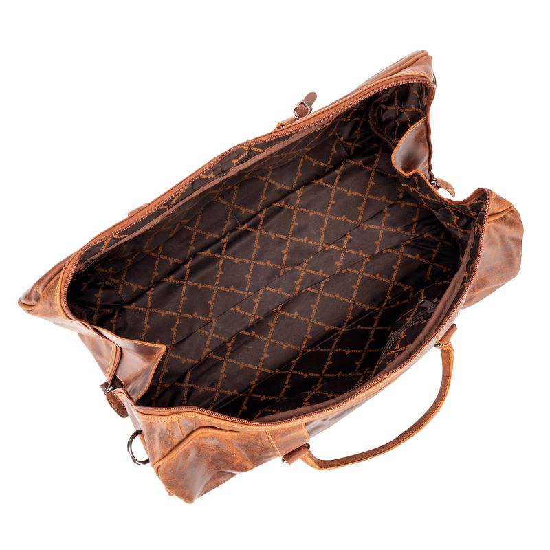The Baxter Leather Duffle Travel Bag