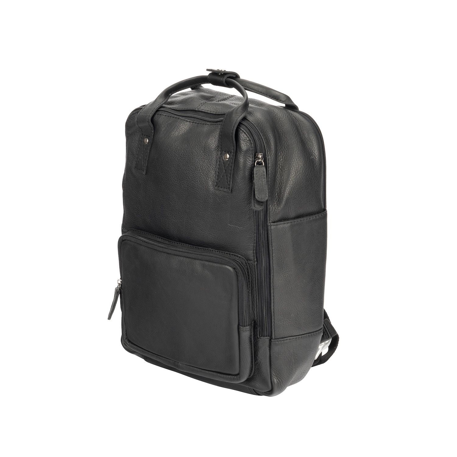 The Eastman Leather Laptop Backpack, Colour: Black