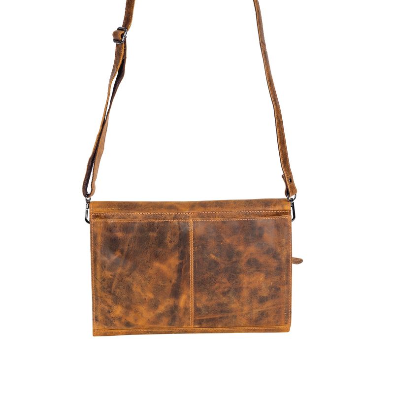 The Letterman Leather Laptop Bag