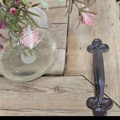 Antique style Cast Iron Door Handle
