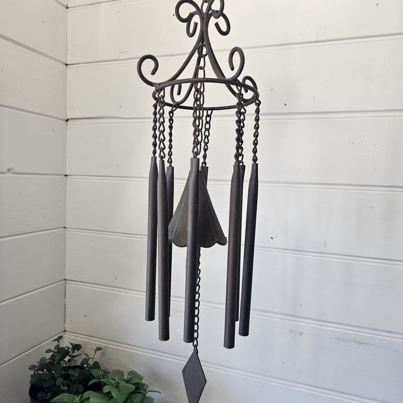 Cast Iron Dragonfly Wind Chime