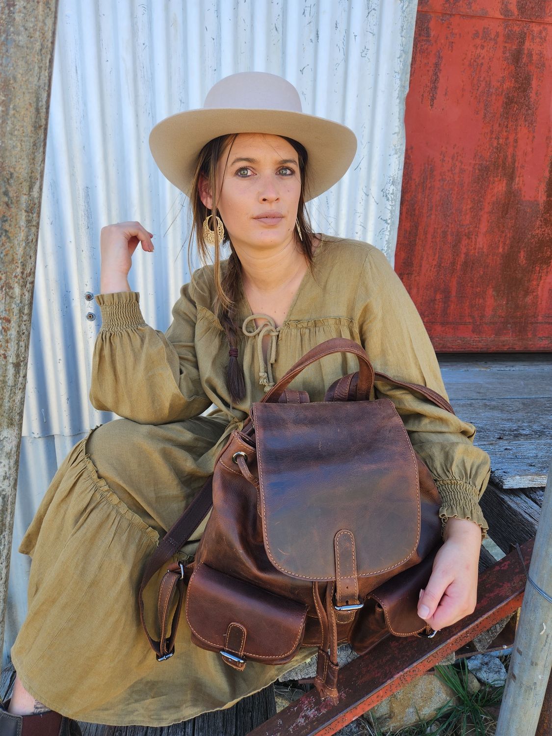 The Highlander Travel &amp; Laptop Backpack, Colour: Sorghum