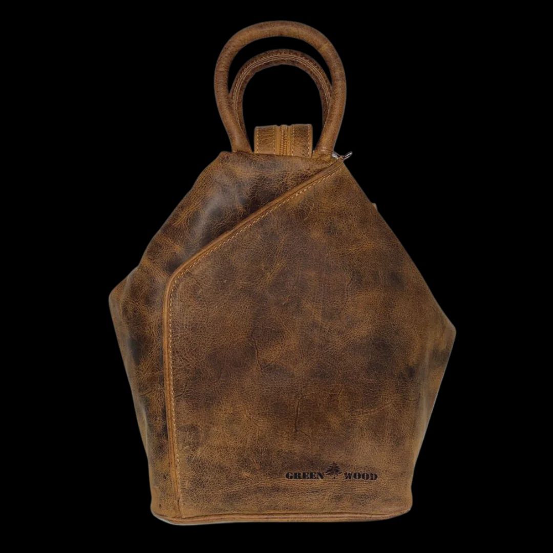 The Tahlia twin Handbag / Backpack, Colour: Earth