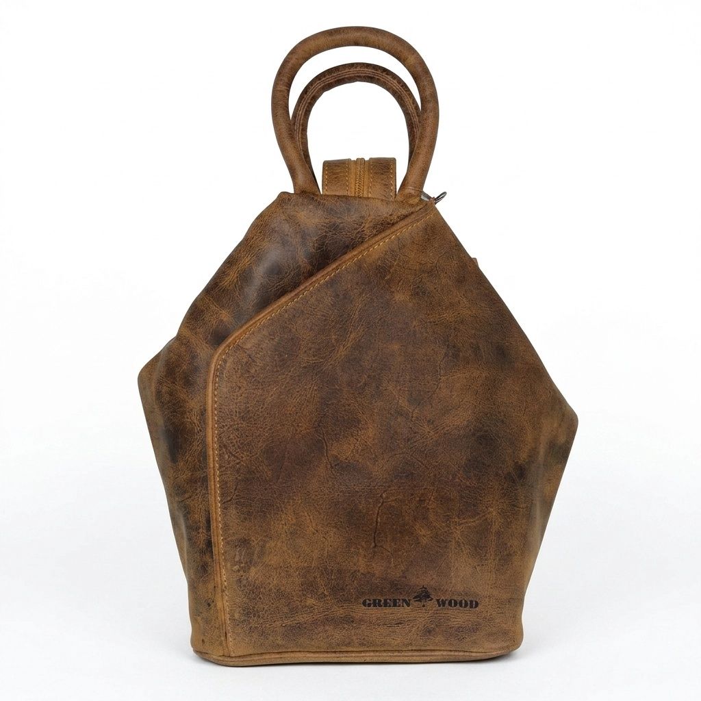 The Tahlia twin Handbag / Backpack, Colour: Earth