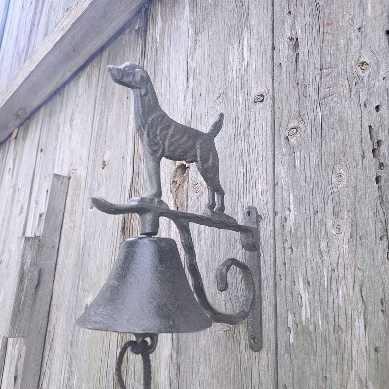 The Bentley Cast Iron Dog Doorbell