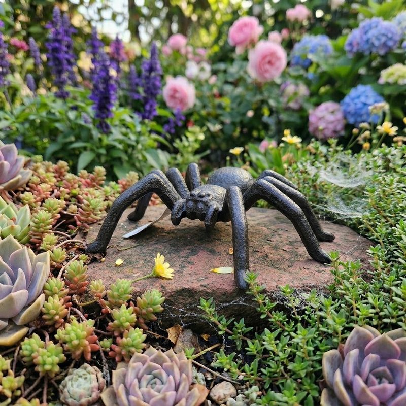 Black Huntsman Spider Cast Iron
