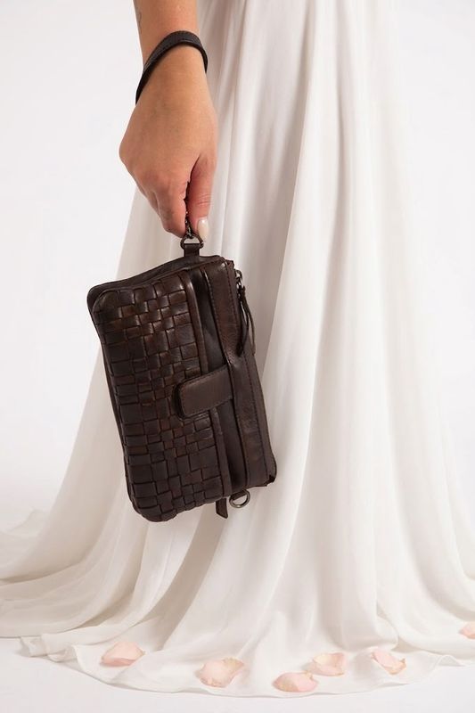 Woodstock woven Cross body Shoulder Bag/Clutch